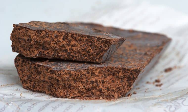 Cold-worked chocolate from Modica